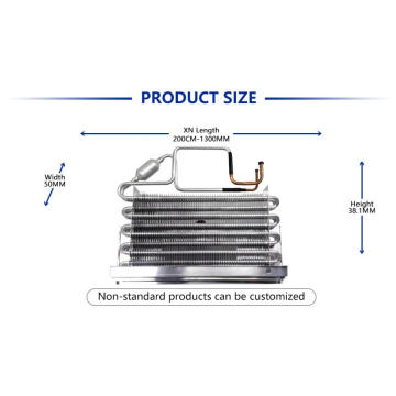 Refrigerator spare parts mini refrigerator evaporator